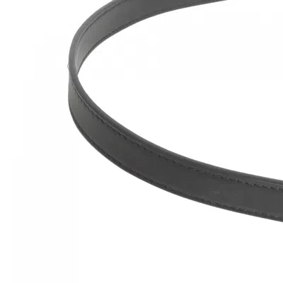 Pre-owned Dior Christian  Black White Leather Shoulder Bag () In Multi