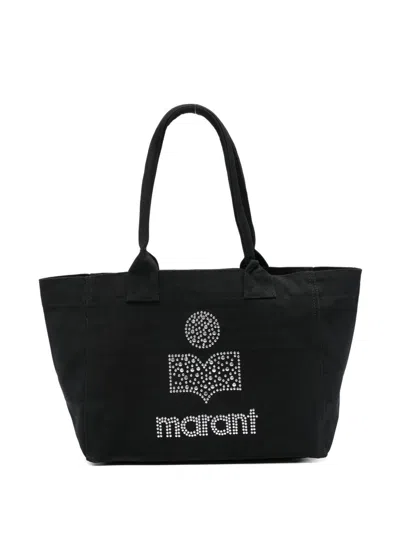Isabel Marant Yenky Zip Tote Bag In Black