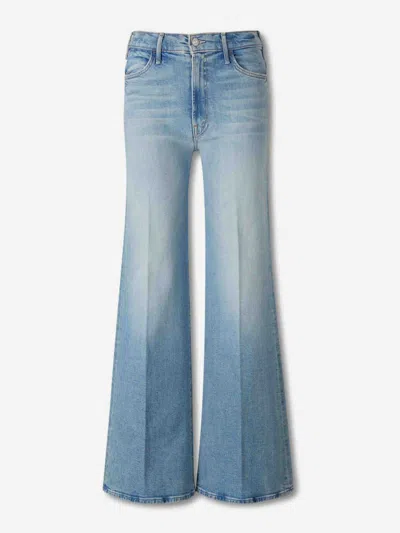 Mother High-waist Flared Jeans In Blue