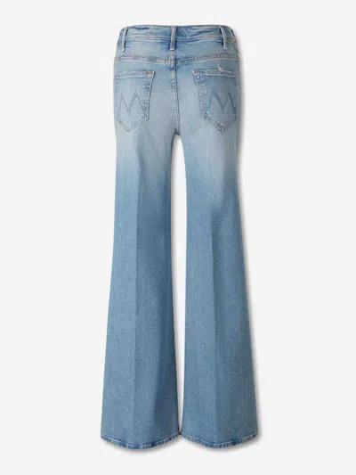 Mother High-waist Flared Jeans In Blue