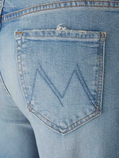 Mother High-waist Flared Jeans In Blue
