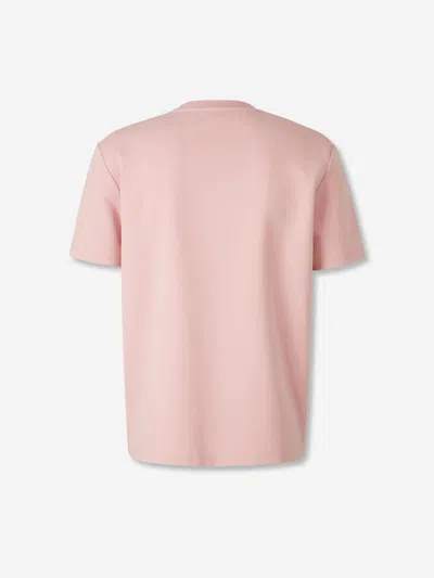 Balmain Round Neck T-shirt In Pink