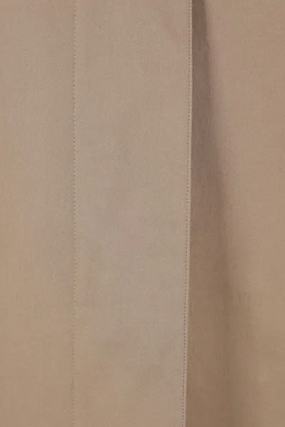 The Row Coats In Brown