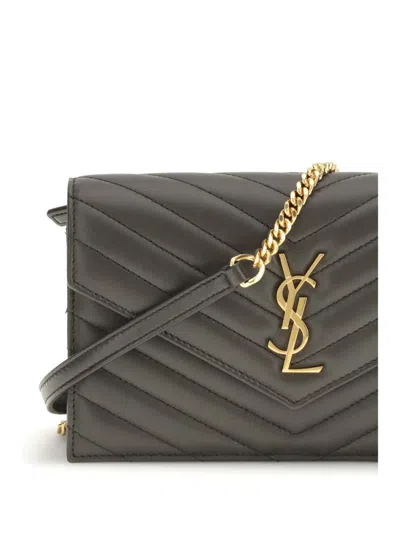 Saint Laurent Wallets In Black