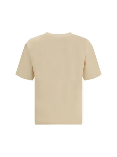 Valentino Garavani Cotton T-shirt With Made In Print Clothing In Brown