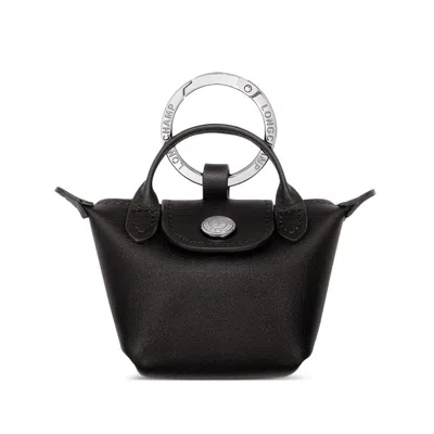 Longchamp Tote Bags In Black