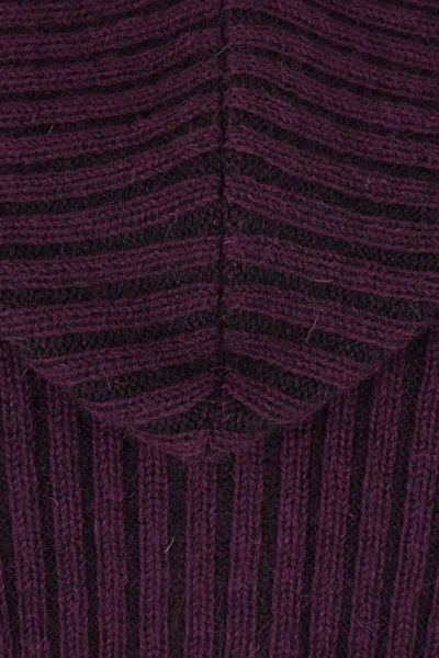 Our Legacy Long-sleeved Zip-up Cardigan In Purple
