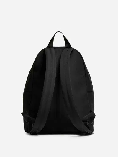 Moncler Pierrick Nylon Backpack Large Front Pocket In Black