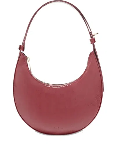 Furla Crescent Top-handle Shoulder Bag In Pink