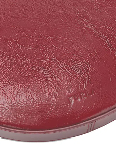 Furla Crescent Top-handle Shoulder Bag In Pink