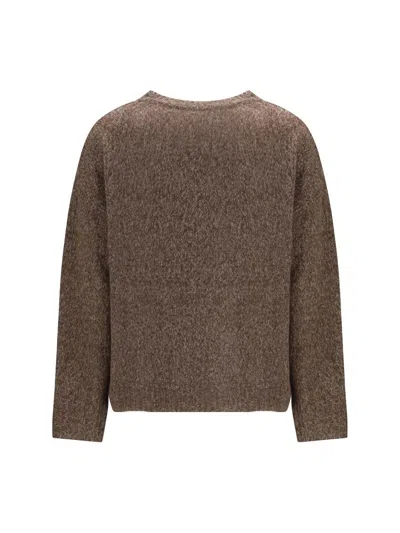 Lisa Yang Lova Crew-neck Sweater In Brown