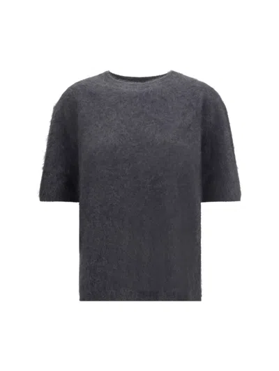 Lisa Yang Maren Short-sleeve T-shirt In Gray