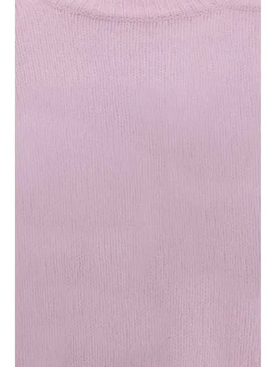 Lisa Yang Multicolor Cashmere Sweatshirt In Pink