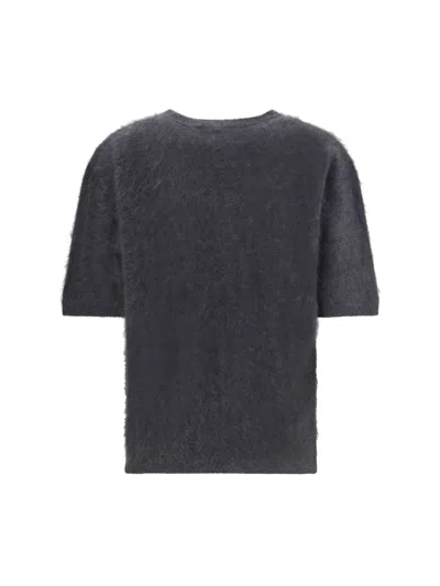 Lisa Yang Maren Short-sleeve T-shirt In Gray