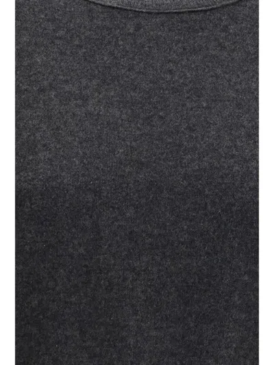 Lisa Yang Genevra Puff-sleeve T-shirt In Gray