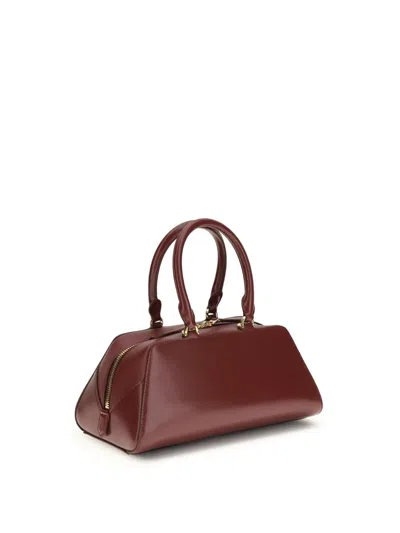 Givenchy Bordeaux Calf Leather Bos Taurus Handbag In Red