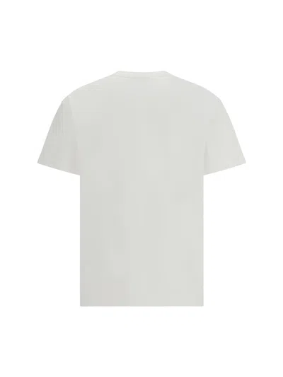 Givenchy White T-shirt With Maxi Logo On The Front In Cotton Man In White