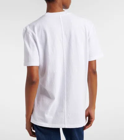 The Row Serata Cotton Jersey T-shirt In White