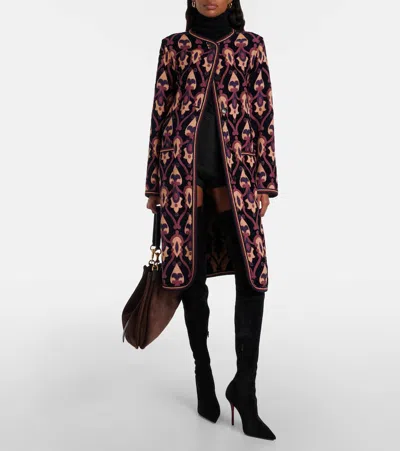 Christian Louboutin Miss Z 100 Suede Over-the-knee Boots In Black