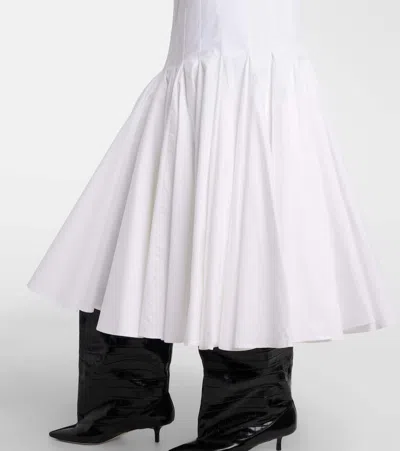 Jacquemus Cotton Gown In White