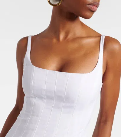 Jacquemus Cotton Gown In White