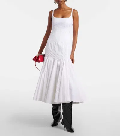 Jacquemus Cotton Gown In White