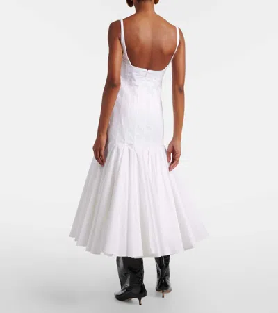 Jacquemus Cotton Gown In White