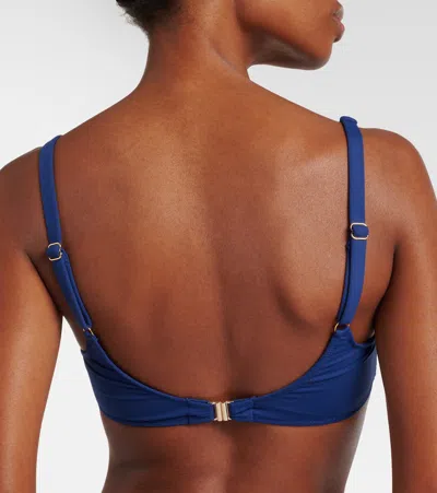 Melissa Odabash Brussels Bikini Top In Blue