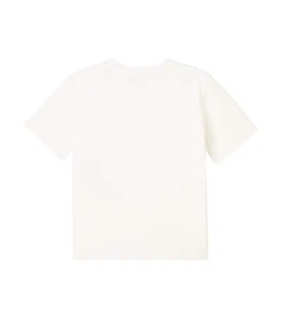 Bonpoint Thida Printed Cotton T-shirt In White