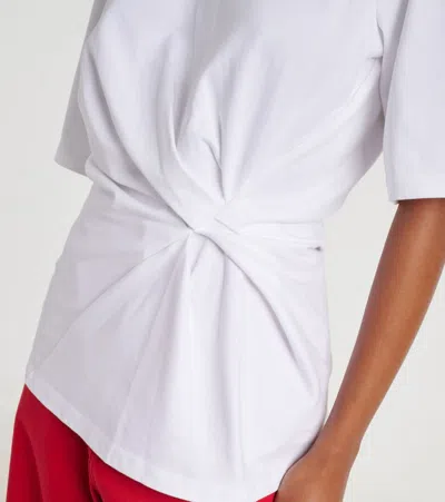 Rohe Re-invented Twisted T-shirt Optic White