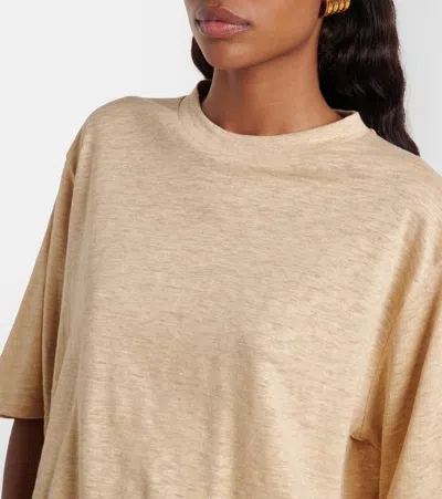 Rohe Linen T-shirt In Neutral