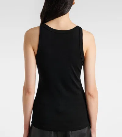 Rohe Róhe Ribbed-knit Wool Tank Top In Black