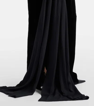 Markarian Vesper Cutout Gown In Black
