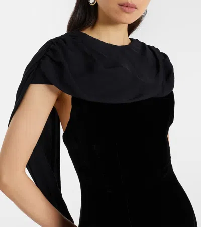 Markarian Vesper Cutout Gown In Black