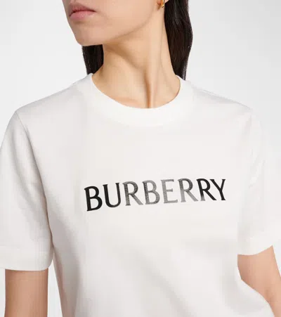 Burberry Cotton Jersey T-shirt In White
