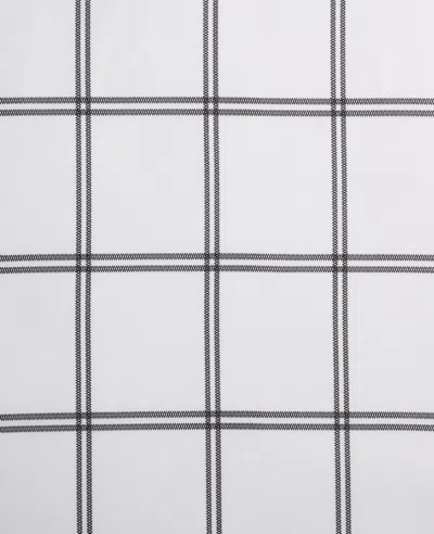 Kenneth Cole Variegated Waffle Comforter Set In Black