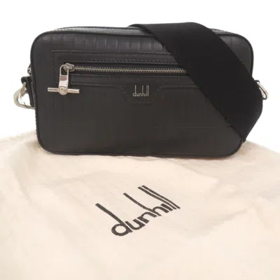 Pre-owned Dunhill Black Leather Shoulder Bag ()
