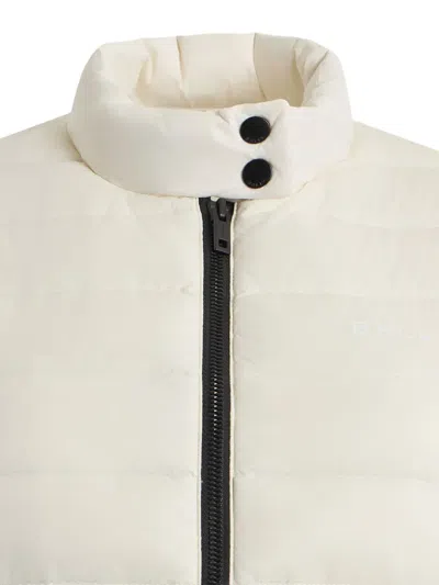 Bally Quilted Puffer Jacket In Yellow