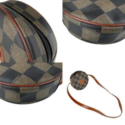 Pre-owned Fendi Brown Pvc Leather Shoulder Bag ()