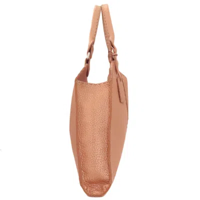 Pre-owned Fendi Pink Leather Tote Bag ()