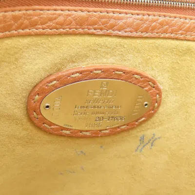 Pre-owned Fendi Pink Leather Tote Bag ()