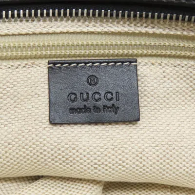 Pre-owned Gucci Black Canvas Tote Bag ()