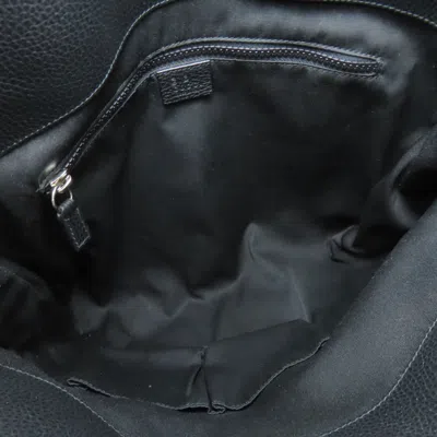 Pre-owned Gucci Black Nylon Canvas Tote Bag ()