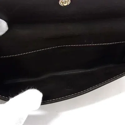 Pre-owned Gucci Brown Canvas Leather Long Wallet (bi-fold) ()