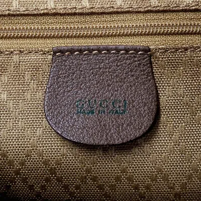 Pre-owned Gucci Brown Suede Backpack ()