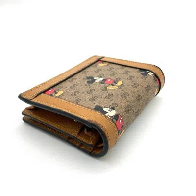 Pre-owned Gucci Brown Wallet (bi-fold) ()