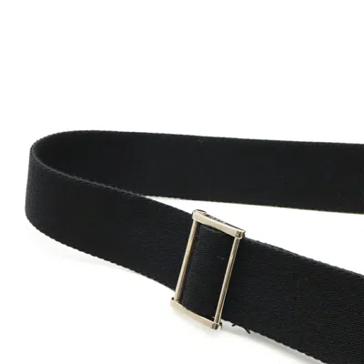 Pre-owned Gucci Sherry Line Black Green Red Color Nylon Canvas Shoulder Bag () In Multi