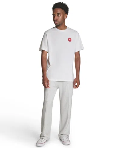 Converse Men's Coca Cola Logo Pull-on T-shirt In White