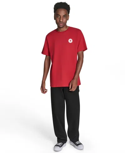 Converse Men's Coca Cola Logo Pull-on T-shirt In Red