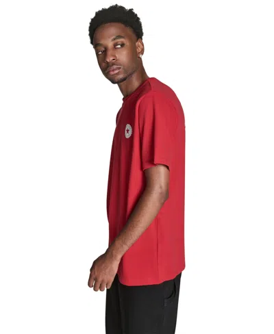 Converse Men's Coca Cola Logo Pull-on T-shirt In Red